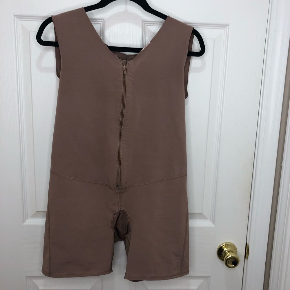 Compression garment bodysuit jumpsuit shape wear , size large - Picture 2 of 11
